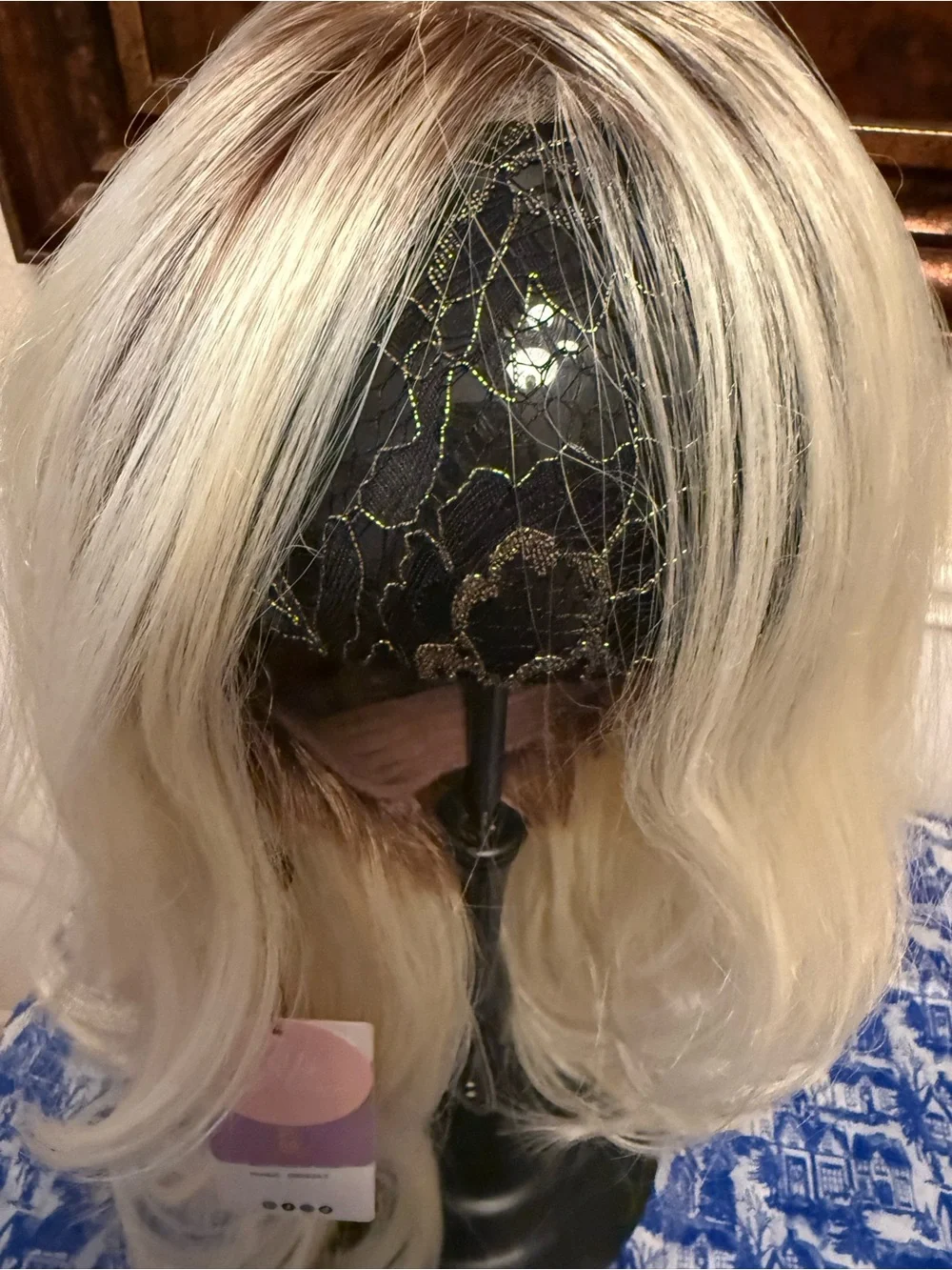 JB EXTENSIONS Sharon Monofilament Rooted Platinum Blonde NWT Out Of Stock